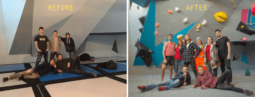 Photograph from the post: Before and After photo series of Boulder Shack