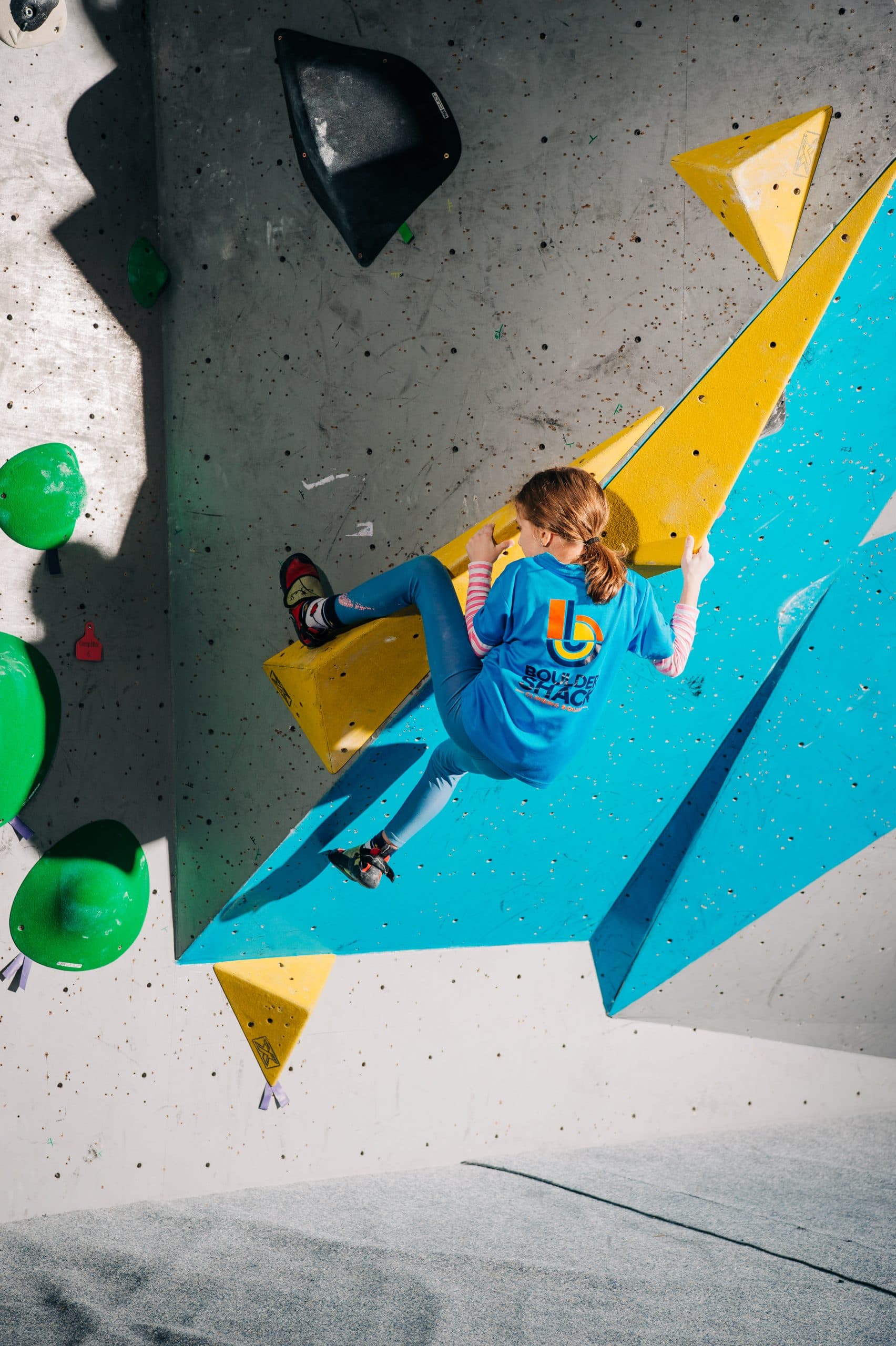 Photograph from the post: Join the Fun at Boulder Shack’s Kids Summer Course – Level 1 NICAS Bouldering!