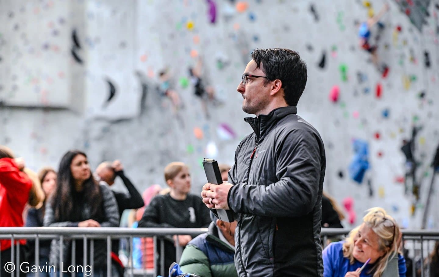 Photograph from the post: Behind the Scenes at the British Bouldering Championships, 2025.